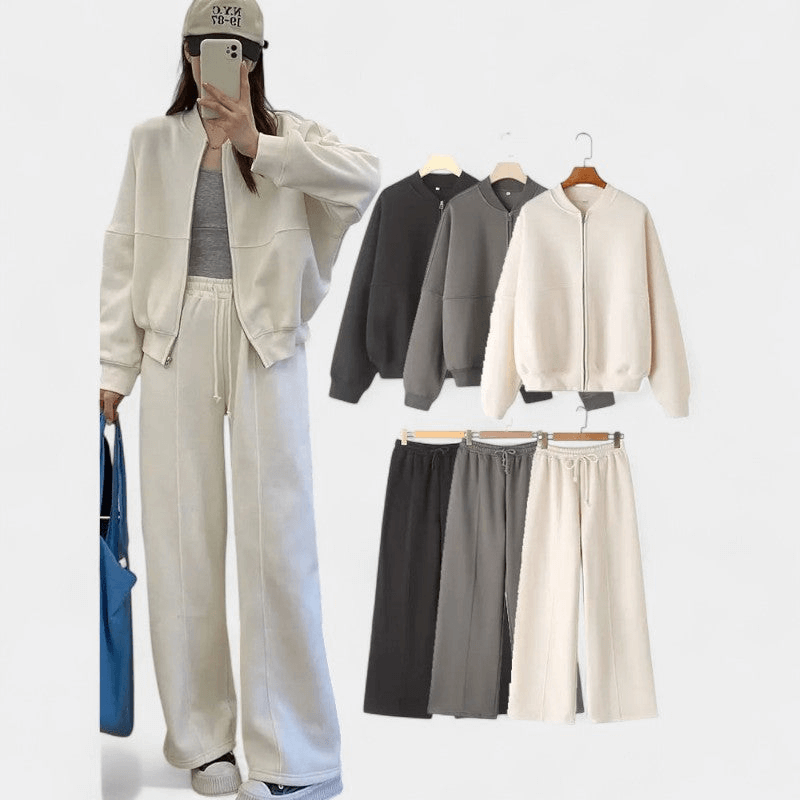 Gleame Joggingpak - Comfortabel vest en joggingbroek