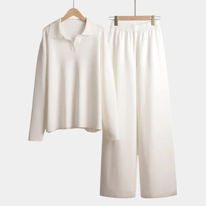 Gleame.-Outfit sets-Gleame Joggingpak - Comfortabele trui en losse broek voor dames