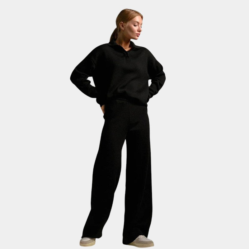Gleame.-Outfit sets-Gleame Joggingpak - Comfortabele trui en losse broek voor dames