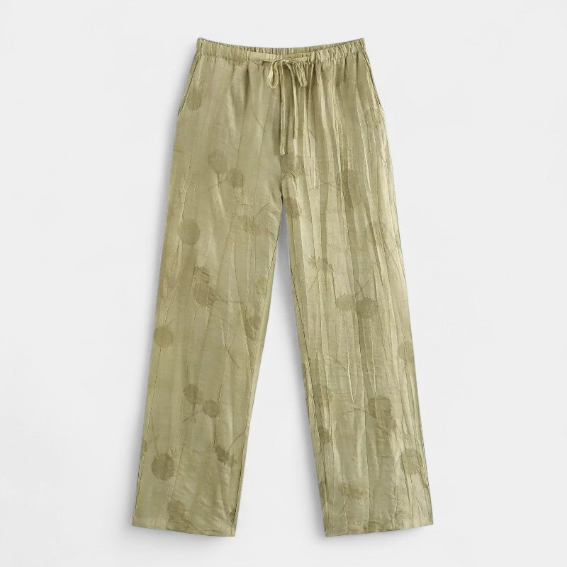 Gleame.-Outfit sets-Gleame Shirt en broek - Losse shirt met korte mouwen en elastieke taille