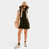 Gleame.-Outfit sets-Gleame Top - Gebreide set met mouwloos ontwerp en hoge split