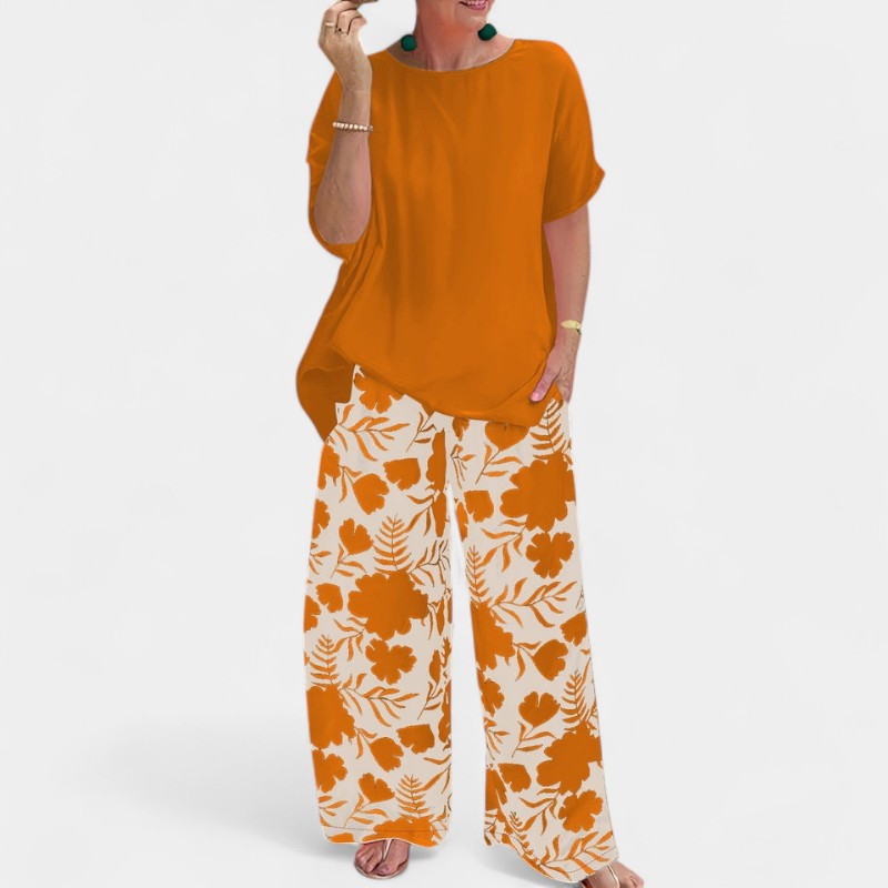 Gleame.-Outfit sets-Gleame Twee-delig Outfit Set - Stijlvolle set voor dames