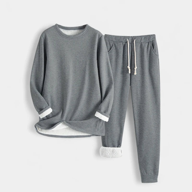 Gleame.-Outfit sets-Gleame sweatshirtset - comfortabele casual set met veter