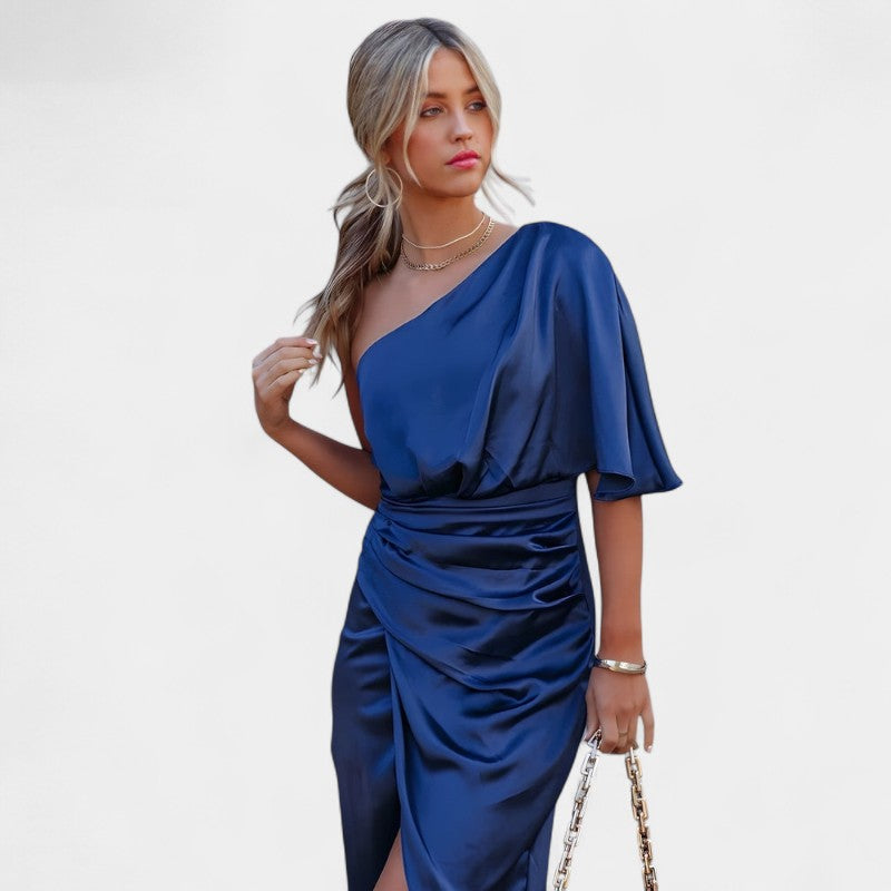 Gleame Party dress Gleame jurk Zijden feestjurk
