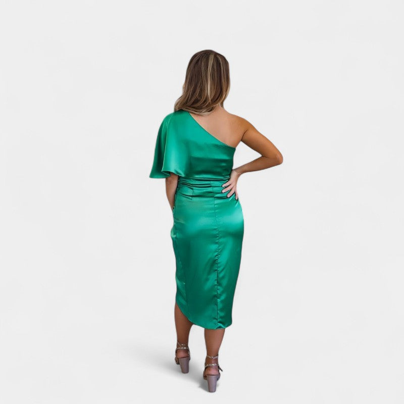 Gleame Party dress Gleame jurk Zijden feestjurk