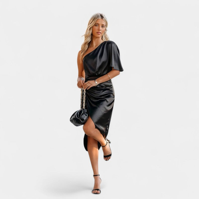 Gleame Party dress Gleame jurk Zijden feestjurk