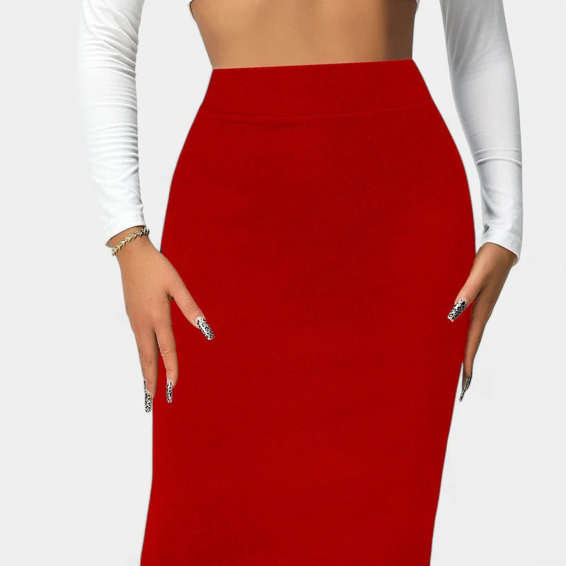 Gleame.-Rokken-Gleame Damesrok - Hoge taille rok voor een stijlvolle look