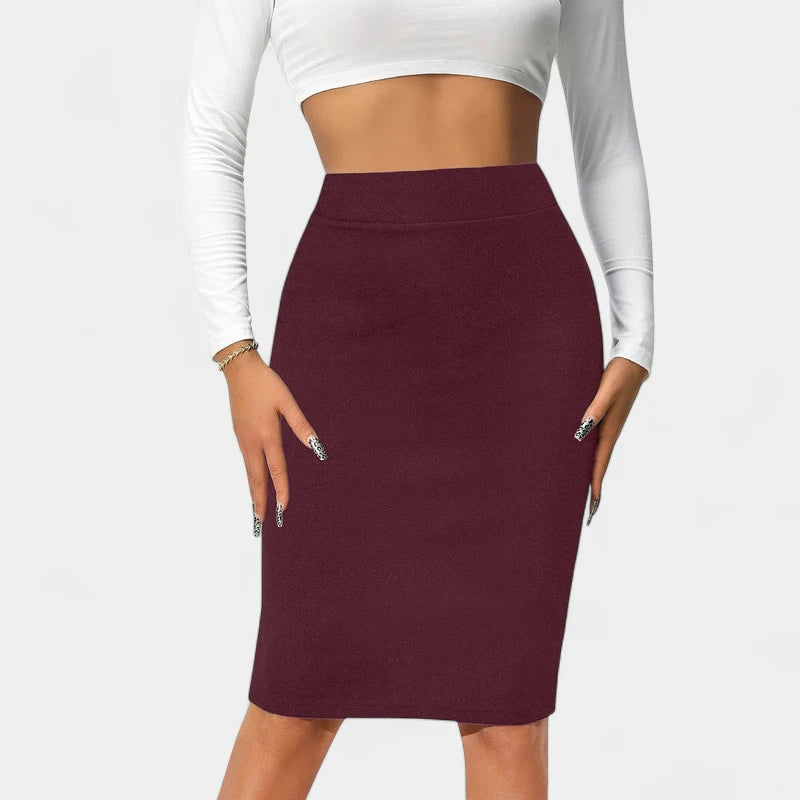 Gleame.-Rokken-Gleame Damesrok - Hoge taille rok voor een stijlvolle look