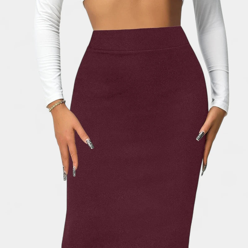Gleame.-Rokken-Gleame Damesrok - Hoge taille rok voor een stijlvolle look