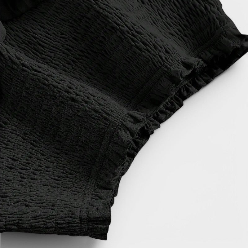 Gleame.-Rokken-Gleame Rok - Tijdloze hoge taille mini peplum rok