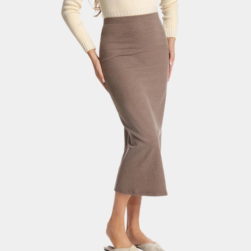 Gleame.-Rokken-Gleame rok - elegante lange rok met elastische taille