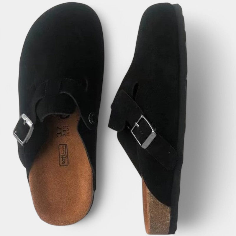 Gleame.-Sandalen-Gleame Clogs - Premium unisex leren sandalen met gesp in diverse kleuren