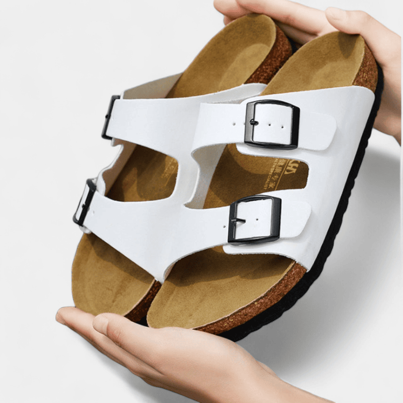 Gleame.-Sandals-Gleame Sandalen - Dames sandalen met dikke zool en vintage look