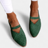 Gleame.-Sandals-Gleame Sandalen - Platte sandalen met puntige neus en hielband