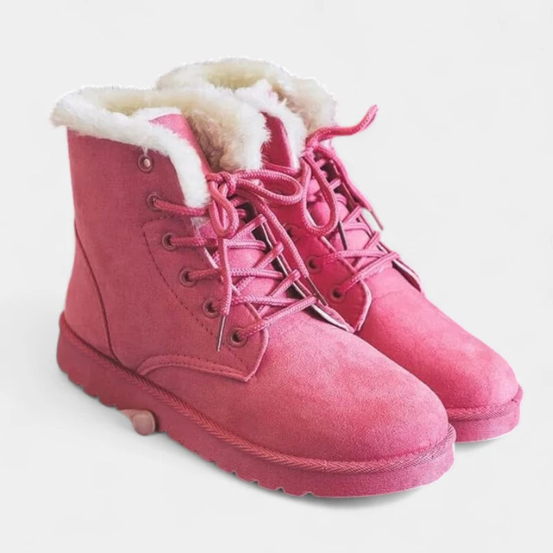 Gleame.-Schoenen-Gleame Ankle boots - Warme en comfortabele veterschoenen voor dames