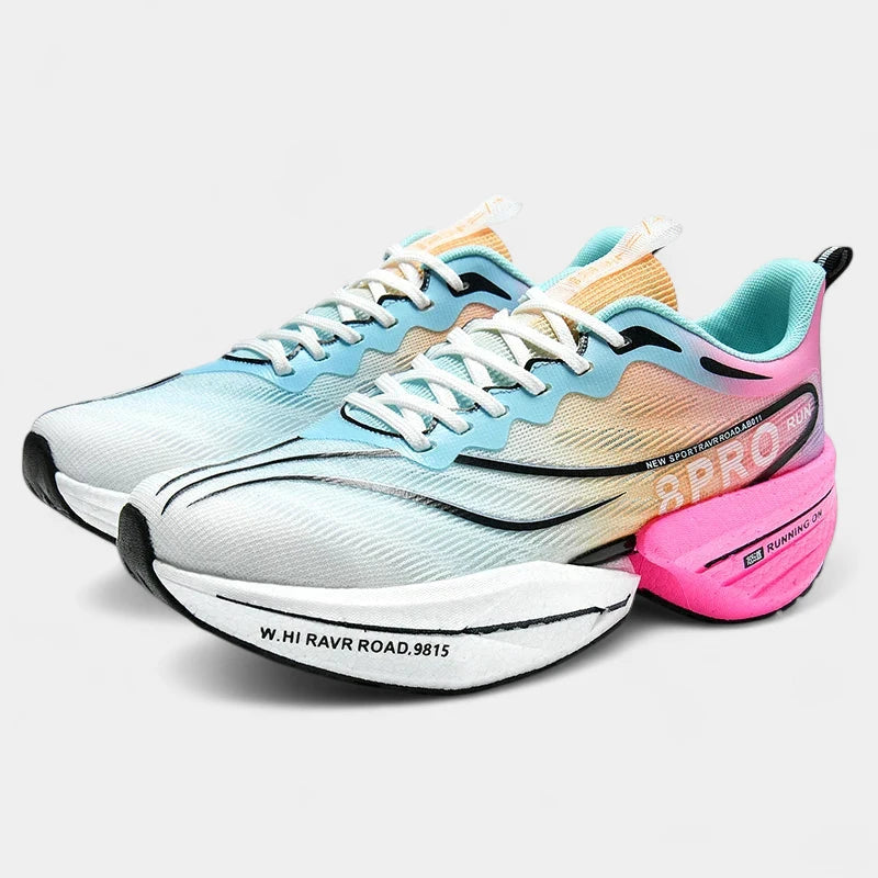 Gleame.-Schoenen-Gleame Hardloopschoenen – Unisex marathon schoenen met lichtgewicht demping en ademend mesh