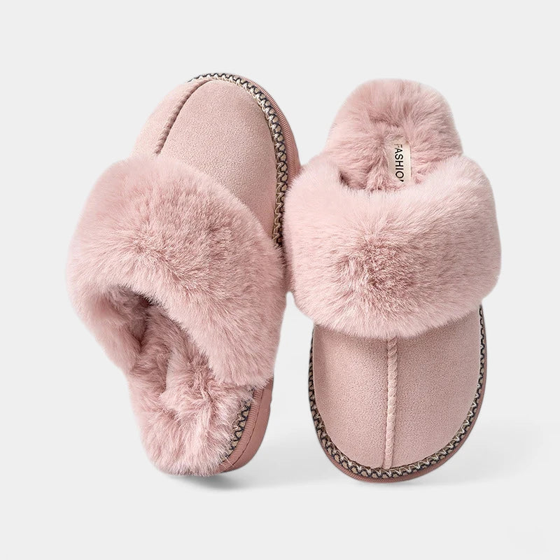 Gleame.-Schoenen-Gleame Pantoffels - Warme en zachte dames met fluffy voering