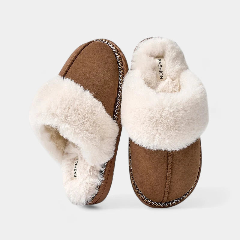 Gleame.-Schoenen-Gleame Pantoffels - Warme en zachte dames met fluffy voering