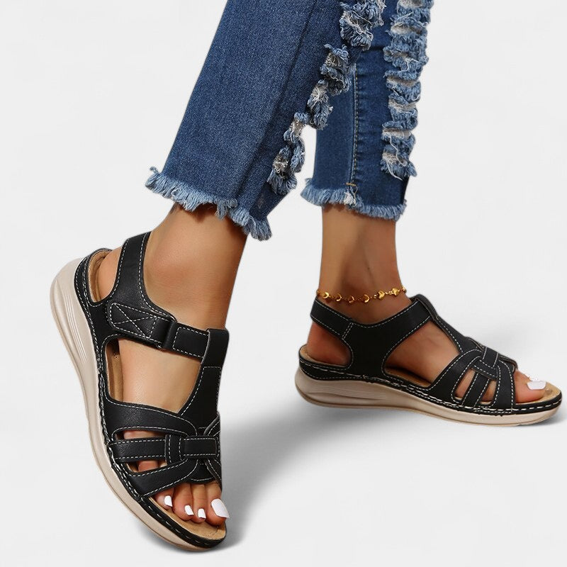 Gleame.-Schoenen-Gleame Sandalen - Casual comfortabele enkelschoenen voor dames