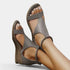 Gleame.-Schoenen-Gleame Sandalen - Casual vrouwen sandalen met hak