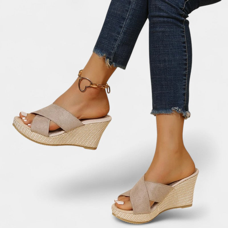 Gleame.-Schoenen-Gleame Sandalen - Elegante hoge hakken voor casual gebruik