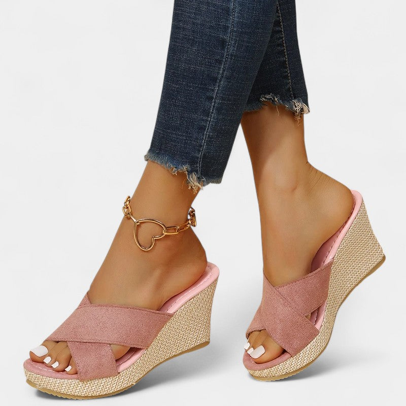 Gleame.-Schoenen-Gleame Sandalen - Elegante hoge hakken voor casual gebruik