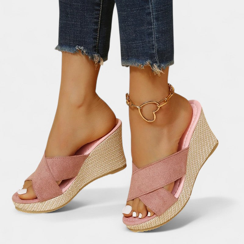 Gleame.-Schoenen-Gleame Sandalen - Elegante hoge hakken voor casual gebruik