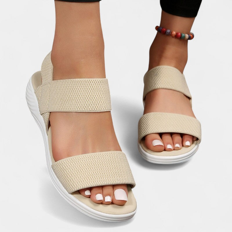 Gleame.-Schoenen-Gleame Sandalen - Lichte, elastische gebreide slip-on voor comfortabel wandelen