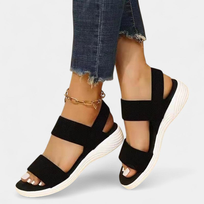 Gleame.-Schoenen-Gleame Sandalen - Lichte, elastische gebreide slip-on voor comfortabel wandelen