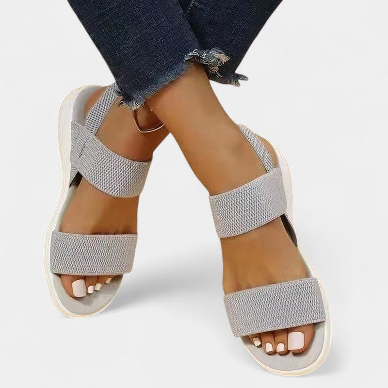 Gleame.-Schoenen-Gleame Sandalen - Lichte, elastische gebreide slip-on voor comfortabel wandelen