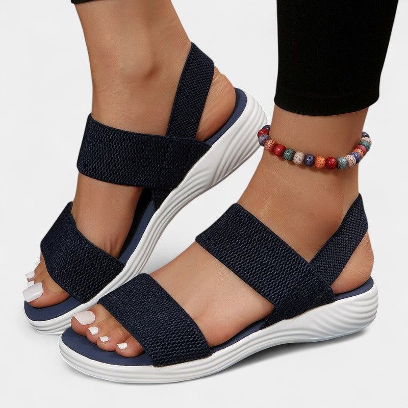 Gleame.-Schoenen-Gleame Sandalen - Lichte, elastische gebreide slip-on voor comfortabel wandelen