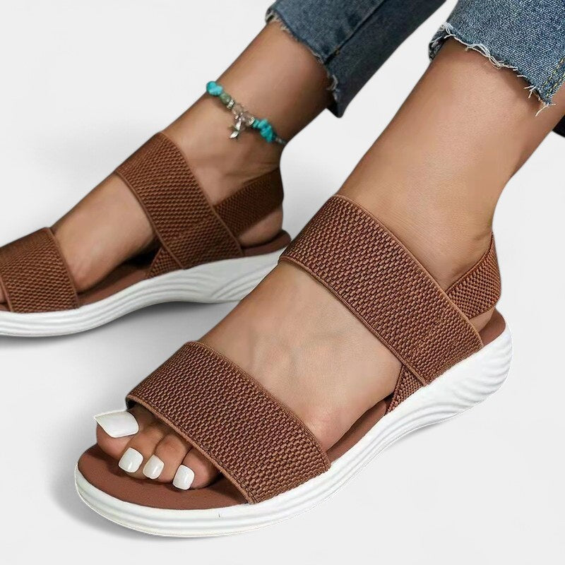 Gleame.-Schoenen-Gleame Sandalen - Lichte, elastische gebreide slip-on voor comfortabel wandelen