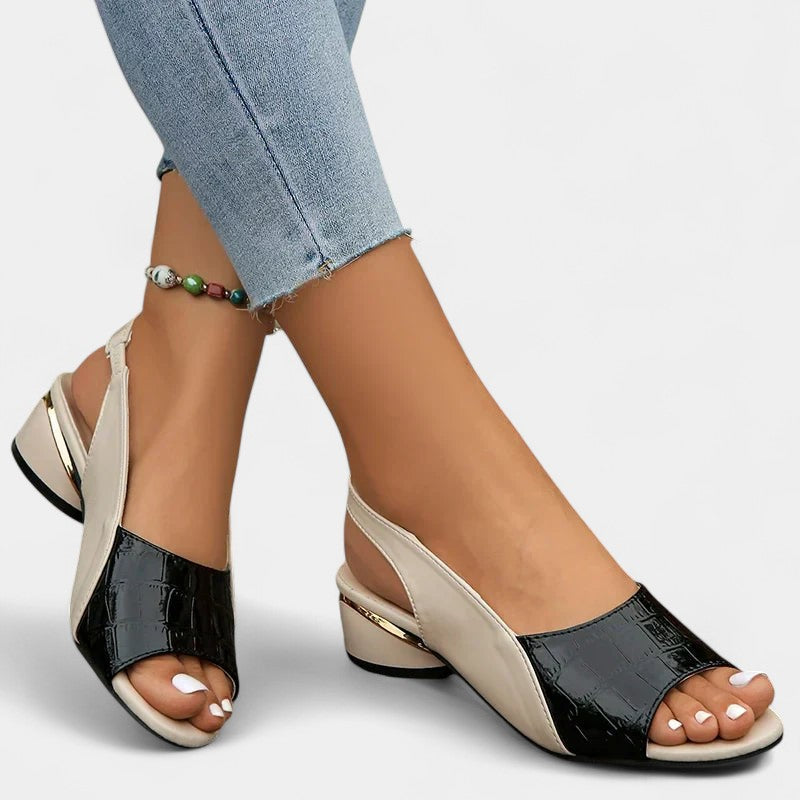 Gleame.-Schoenen-Gleame Sandalen - Luxe casual hakken met stijlvol ontwerp