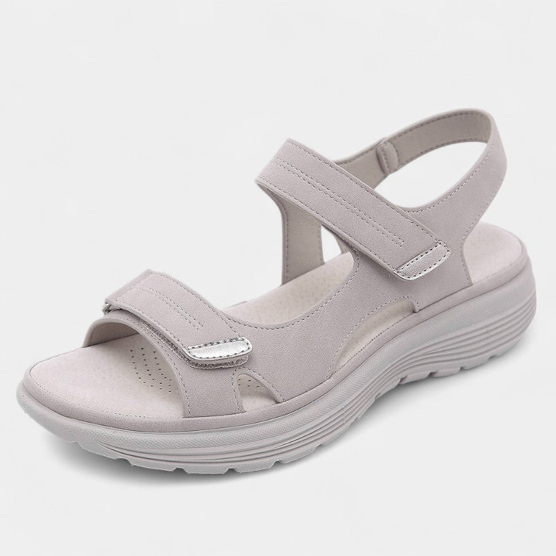 Gleame.-Schoenen-Gleame Sandalen - Vrouwen casual wedge hak sandalen in trendy kleuren