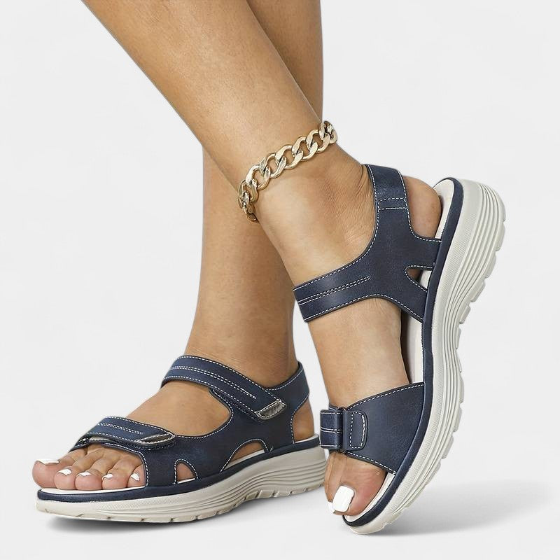 Gleame.-Schoenen-Gleame Sandalen - Vrouwen casual wedge hak sandalen in trendy kleuren