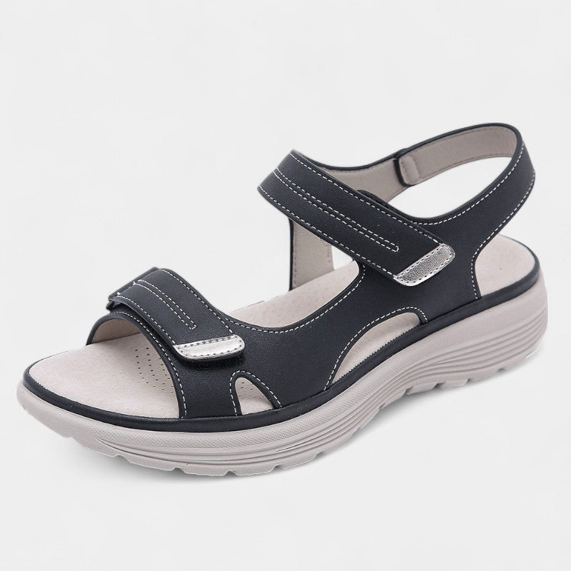 Gleame.-Schoenen-Gleame Sandalen - Vrouwen casual wedge hak sandalen in trendy kleuren