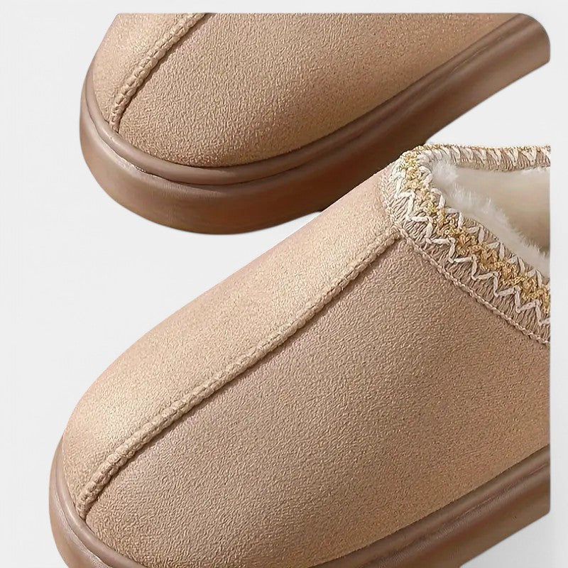 Gleame.-Schoenen-Gleame Slippers - Fashionable fluffy platform slippers voor vrouwen, warm en comfortabel