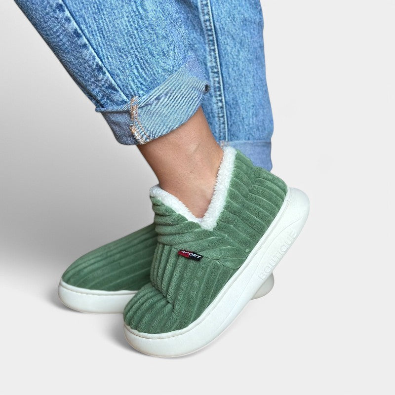 Gleame.-Schoenen-Gleame Slippers - Warme winter slippers met fluffy fleece voering