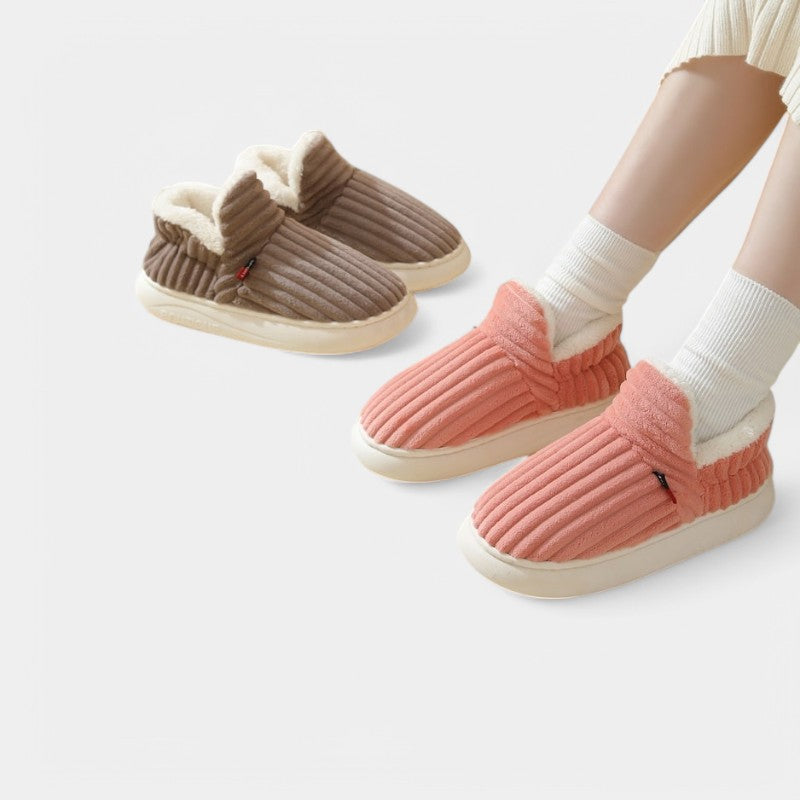 Gleame.-Schoenen-Gleame Slippers - Warme winter slippers met fluffy fleece voering