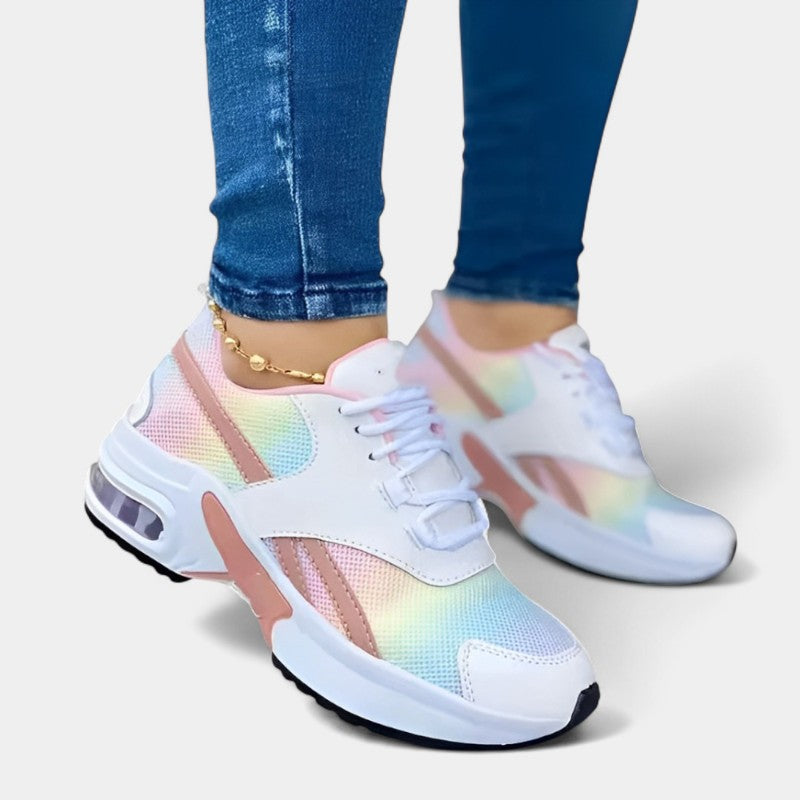 Gleame.-Schoenen-Gleame Sneakers - Casual dames sneakers met vetersluiting