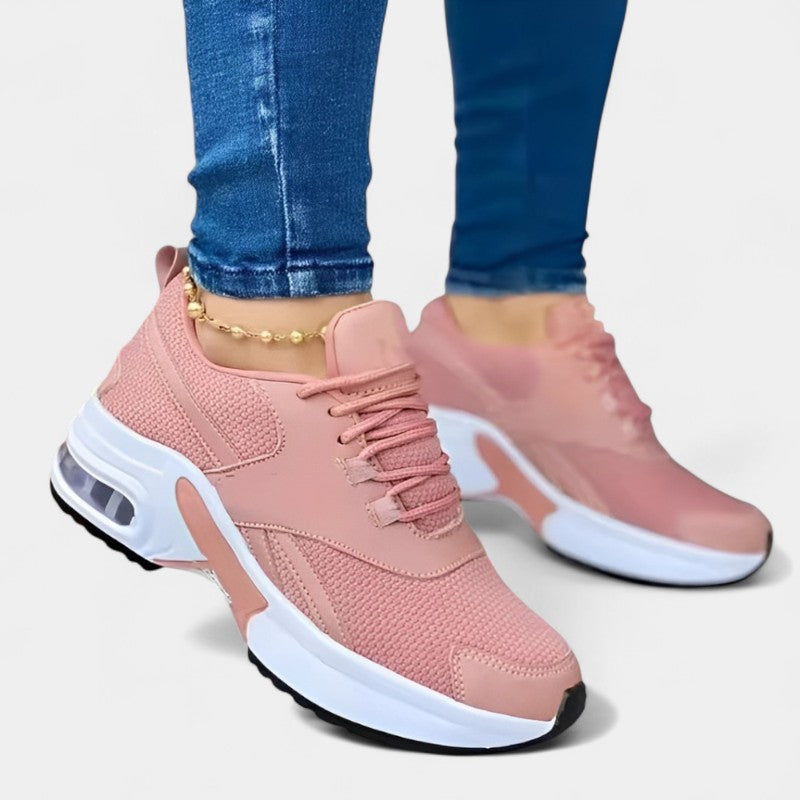 Gleame.-Schoenen-Gleame Sneakers - Casual dames sneakers met vetersluiting