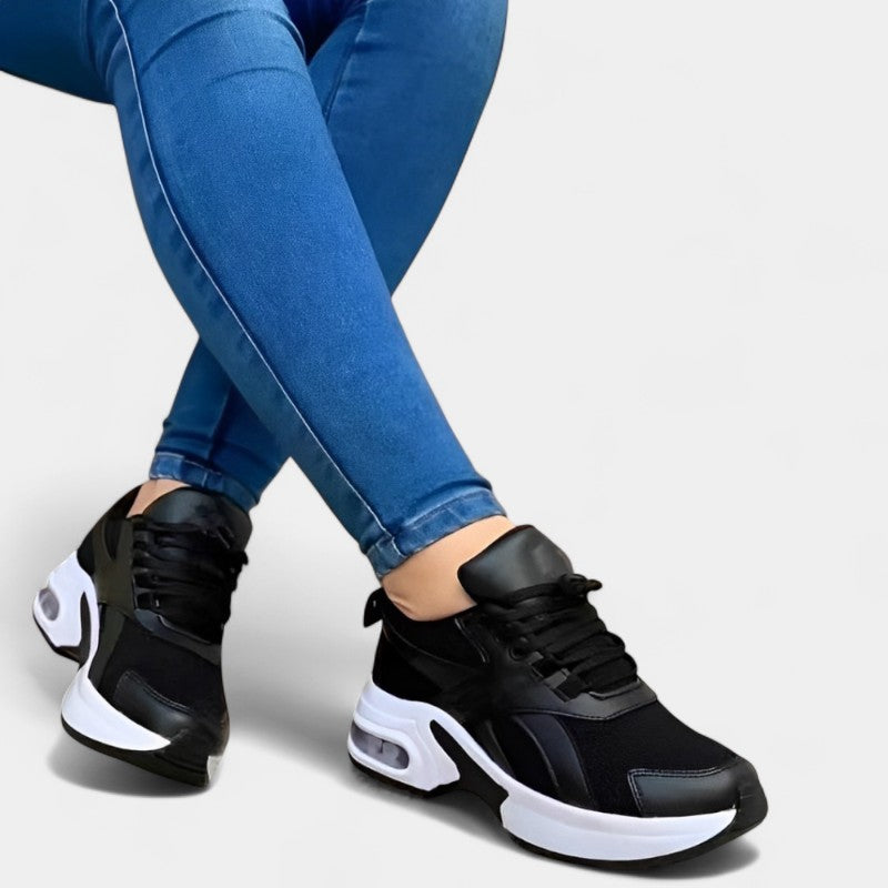 Gleame.-Schoenen-Gleame Sneakers - Casual dames sneakers met vetersluiting