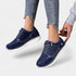 Gleame.-Schoenen-Gleame Sneakers - Casual veterschoenen met rits voor dames