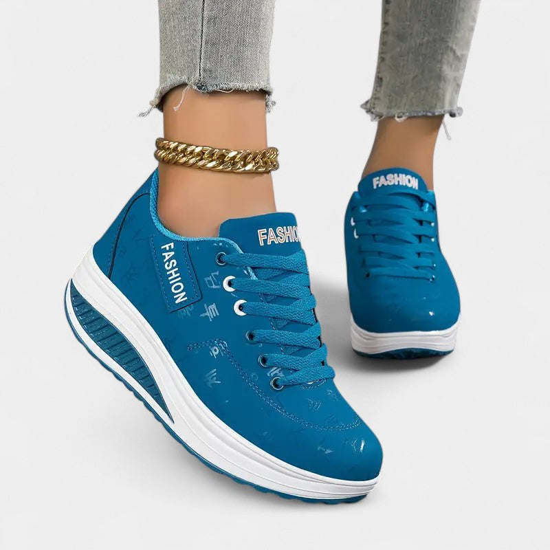 Gleame.-Schoenen-Gleame Sneakers - Comfortabele casual lace-up sneakers voor dames