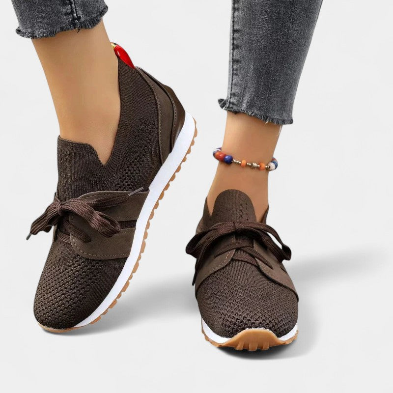 Gleame.-Schoenen-Gleame Sneakers - Comfortabele casual platte Schoenen voor dames
