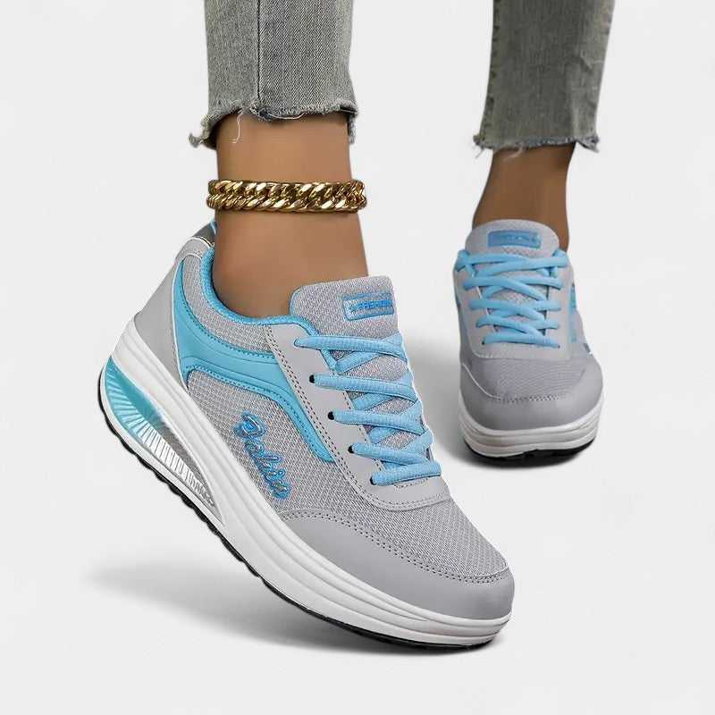 Gleame.-Schoenen-Gleame Sneakers - Comfortabele casual lace-up sneakers voor dames