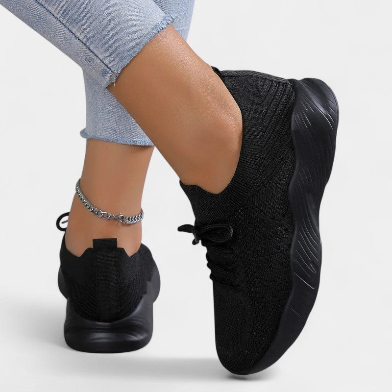 Gleame.-Schoenen-Gleame Sneakers - Mesh ademende casual sneakers met veters