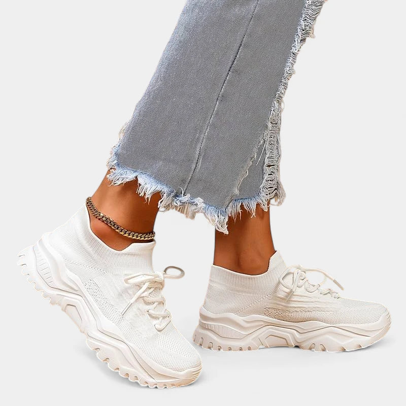 Gleame.-Schoenen-Gleame Sneakers – Orthopedische damesschoenen met extra ondersteuning en ademend mesh