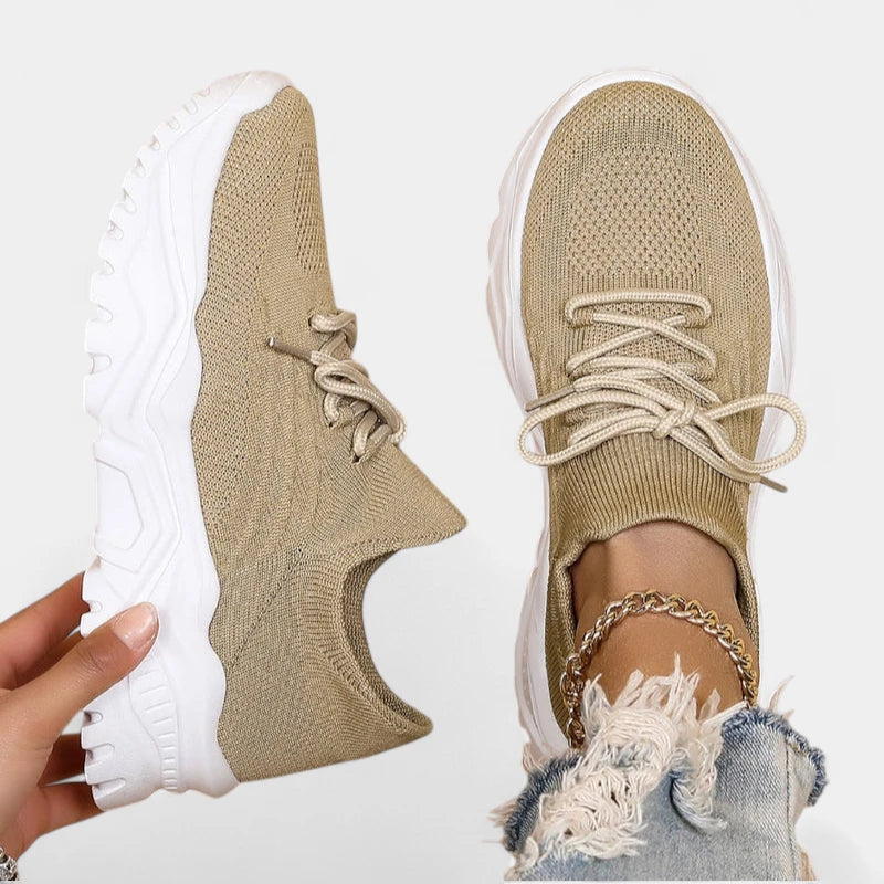 Gleame.-Schoenen-Gleame Sneakers – Orthopedische damesschoenen met extra ondersteuning en ademend mesh