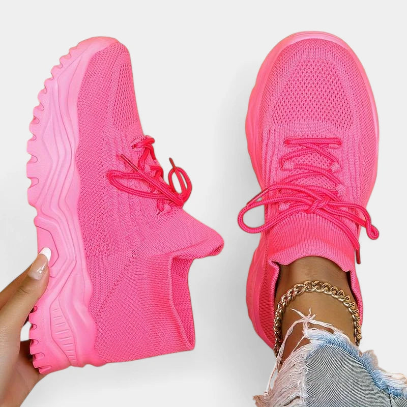 Gleame.-Schoenen-Gleame Sneakers – Orthopedische damesschoenen met extra ondersteuning en ademend mesh